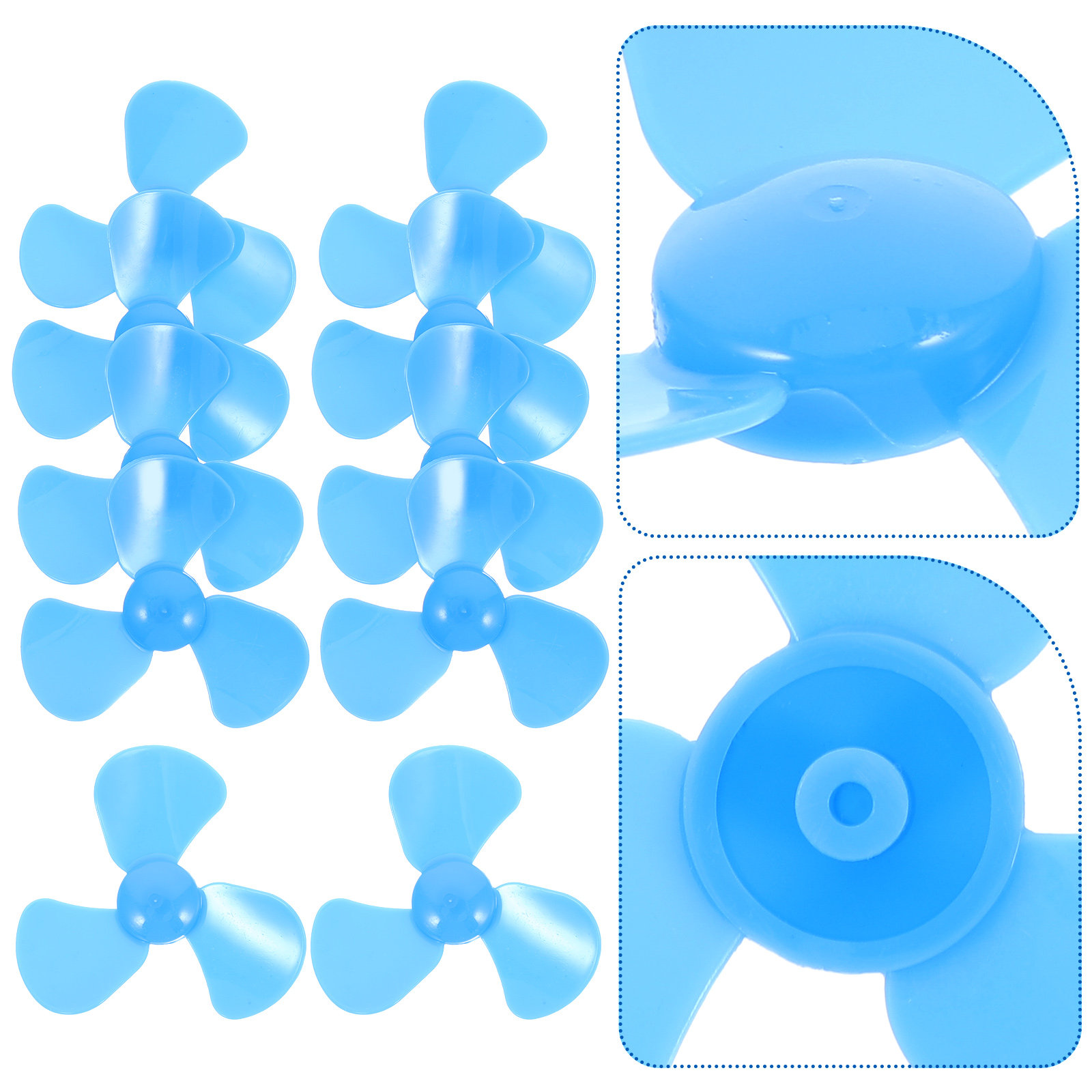 Science Project - 10 pièces, pales de ventilateur miniatures