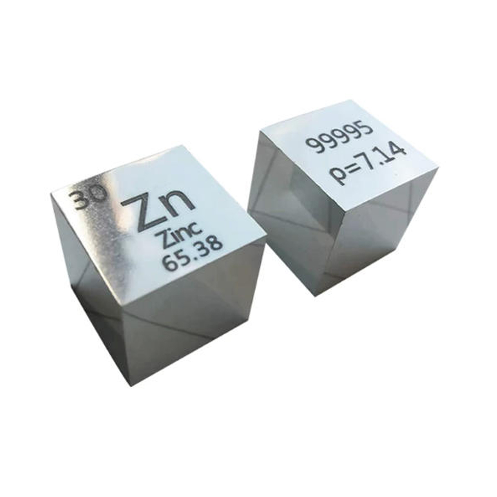 Science Toy - Cube en métal de zinc 10