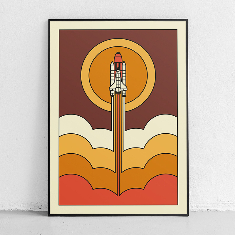 Affiches et imprimés minimalis - Star Map Poster avis et prix