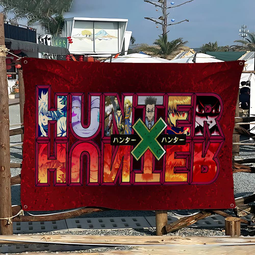 Drapeau imprimé Hunter X Hunte - Science Hunter avis et prix
