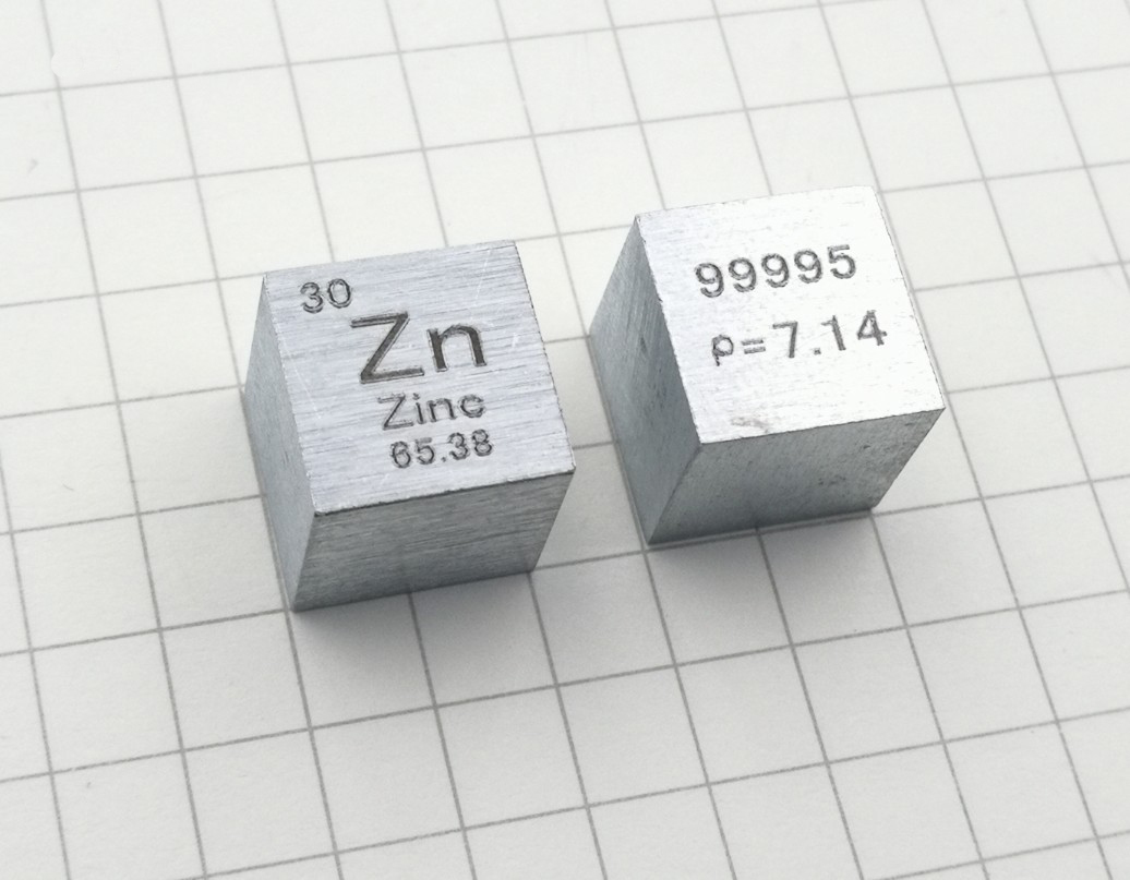 Cube en métal de zinc 10 mm, é - Science Toy avis et prix