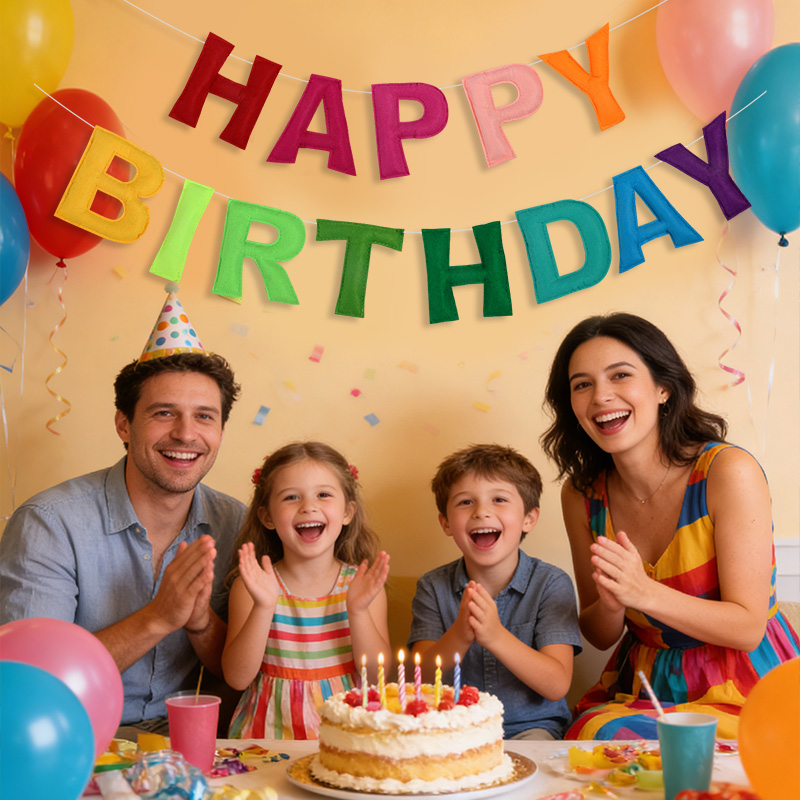 Bannière Joyeux Anniversaire 3 - Science Of Happiness avis et prix